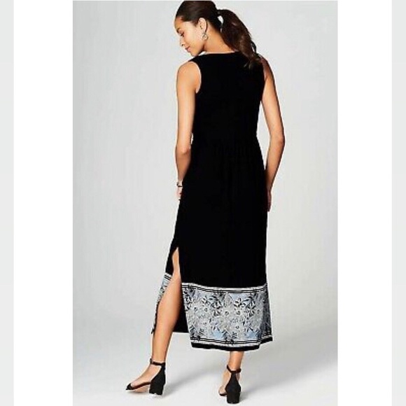 NWT J.JILL WEAREVER HAVANA FLORAL MAXI DRESS SIZE XL, MSRP $139.00 - Picture 4 of 12